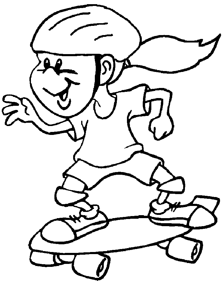 Kid Coloring Pages 1